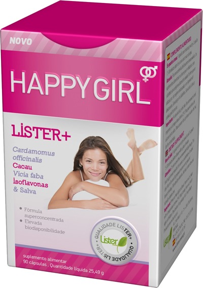 HAPPY GIRL LISTER+ 90 Cápsulas