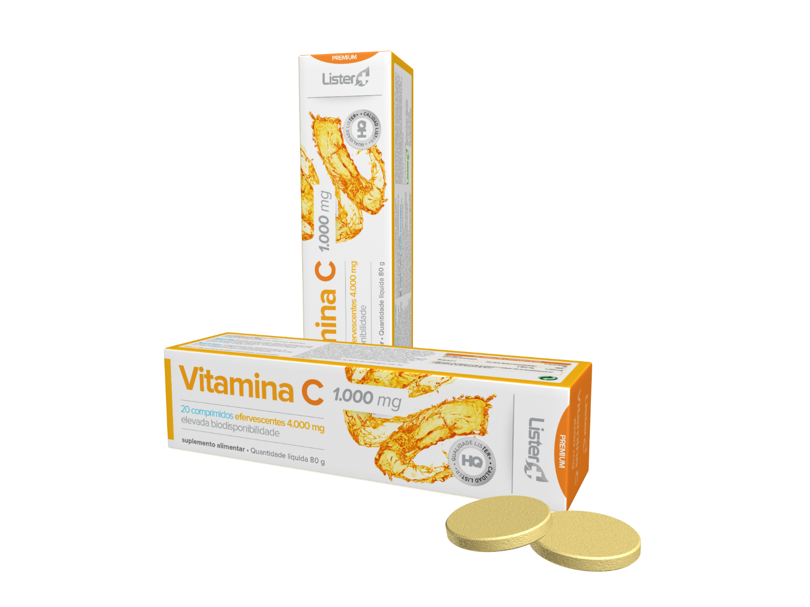 Vitamina C Comprimidos Efervescentes 20 Comprimidos Efervescentes