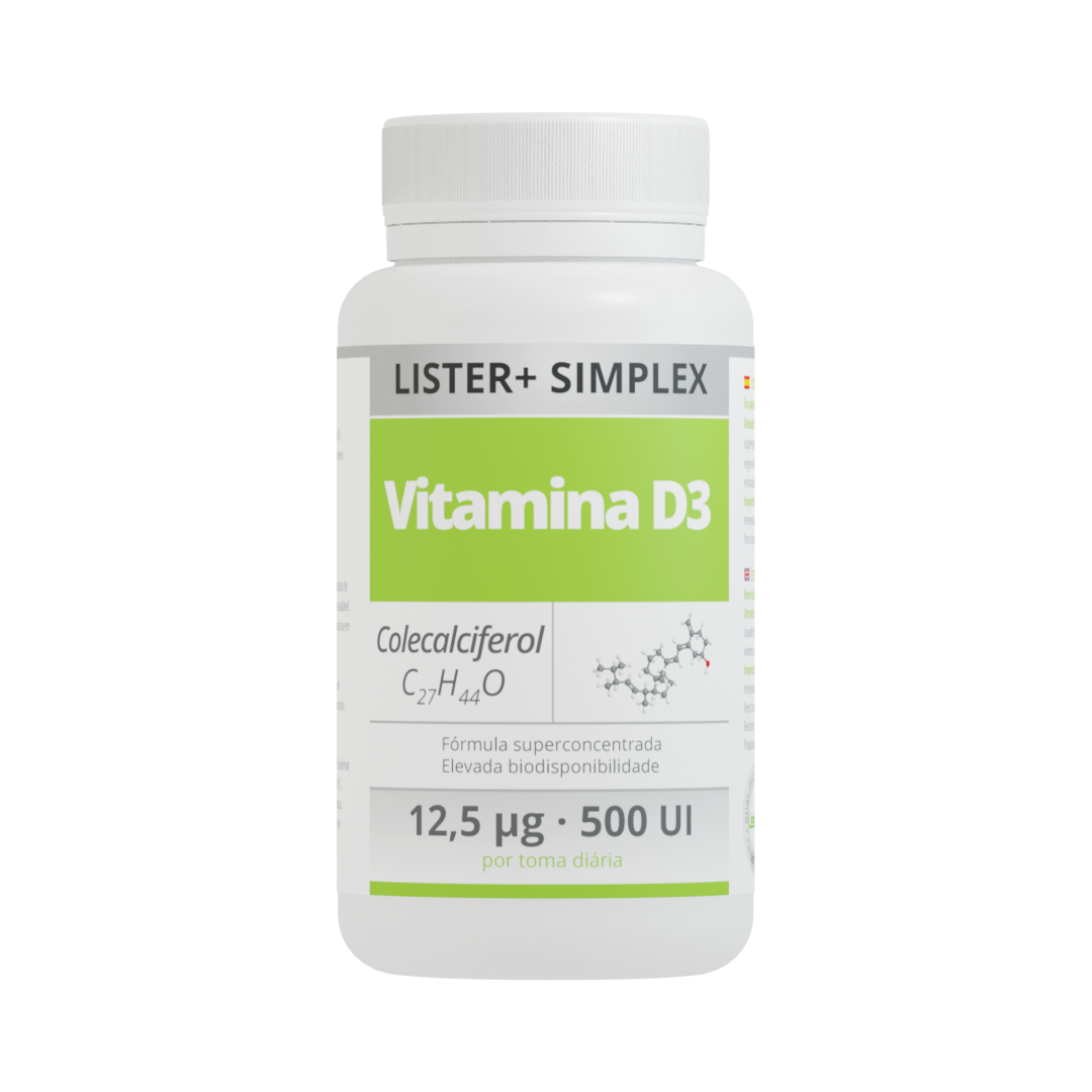 Vitamina D3 30 Cápsulas